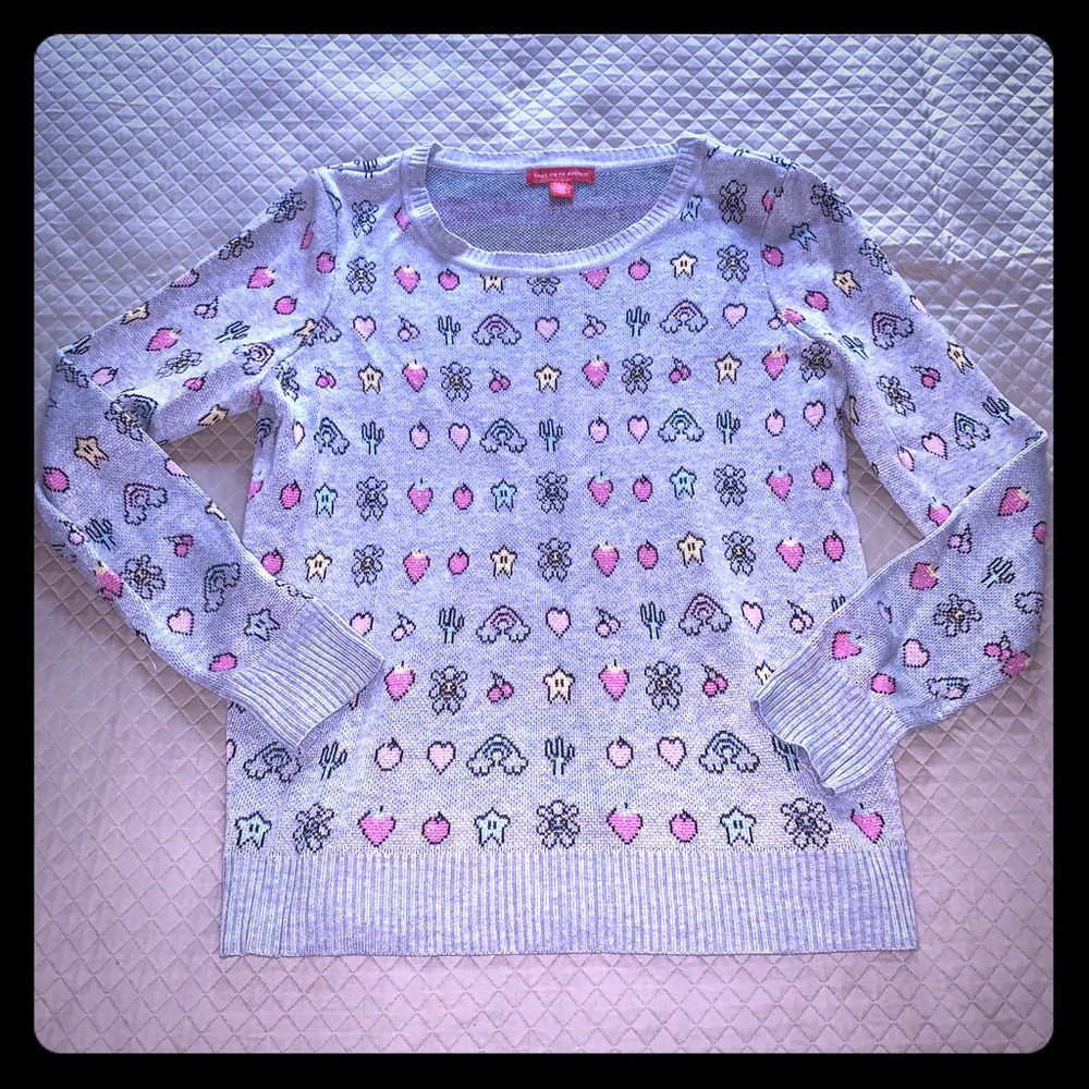 Gamer sweater! Saks Fifth Avenue